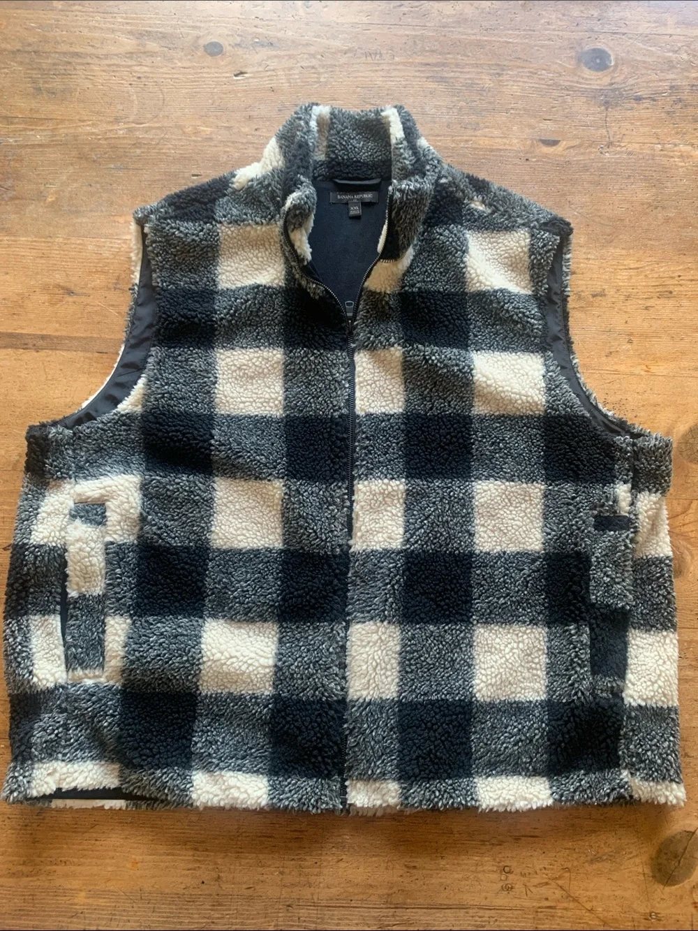 Banana Republic plush sherpa